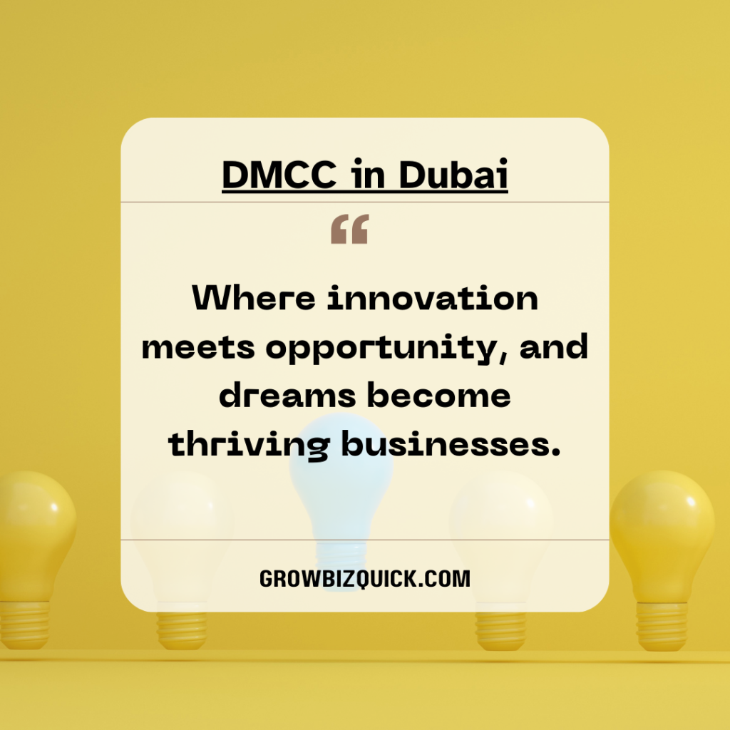 DMCC in Dubai: The Hub of Modern Trade and Business Opportunities